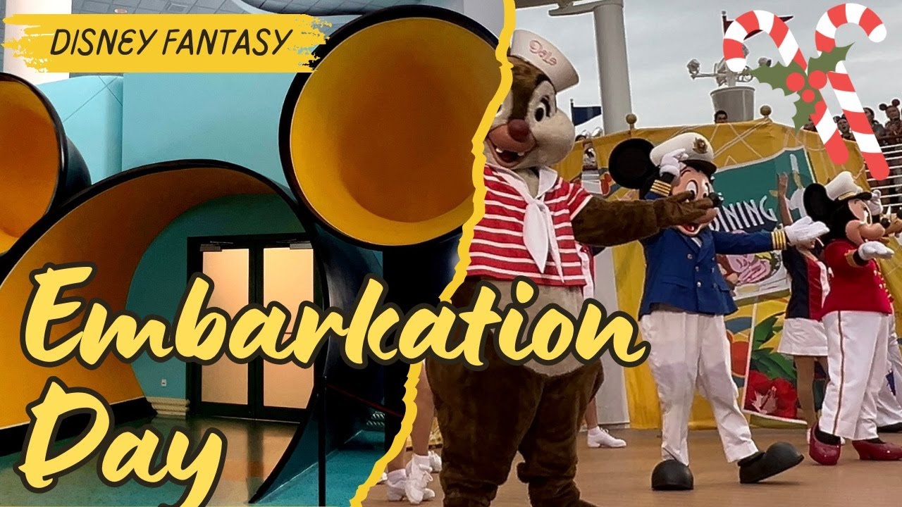 Отправление на наше веселое тройное погружение на Disney Fantasy