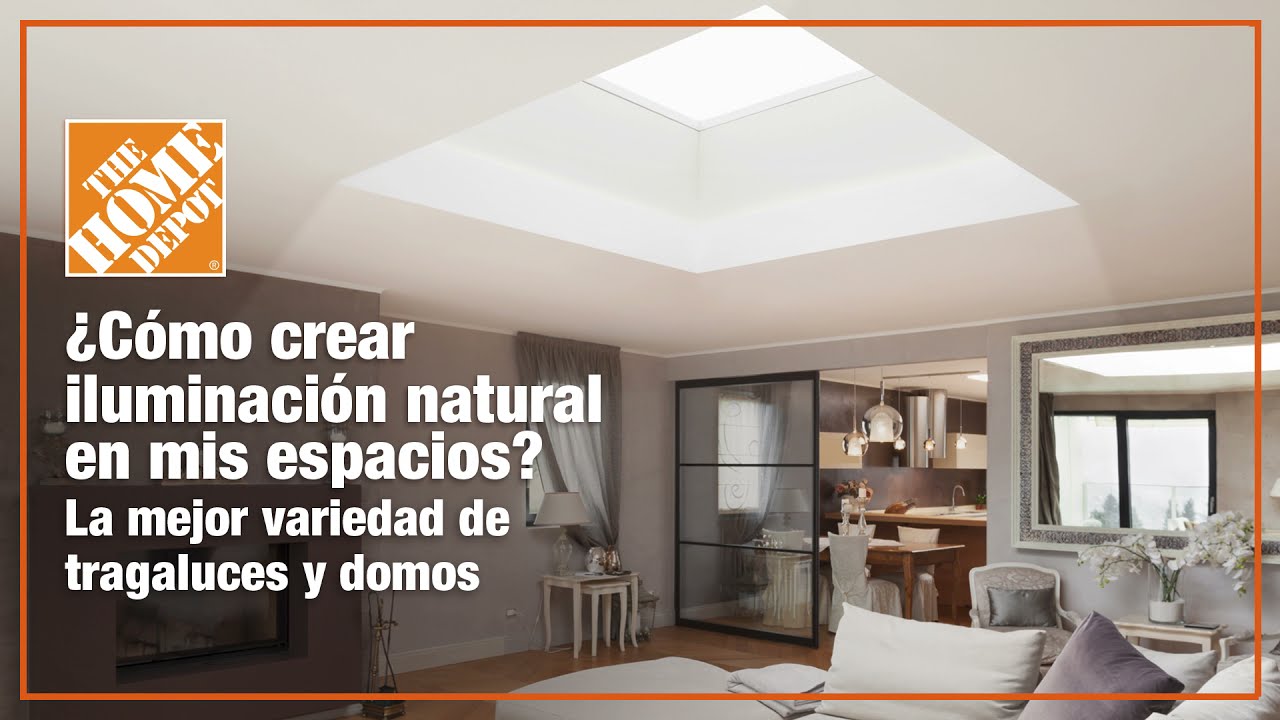 Conoce la variedad de tragaluces y domos | Iluminaci&oacute;n | The Home Depot Mx