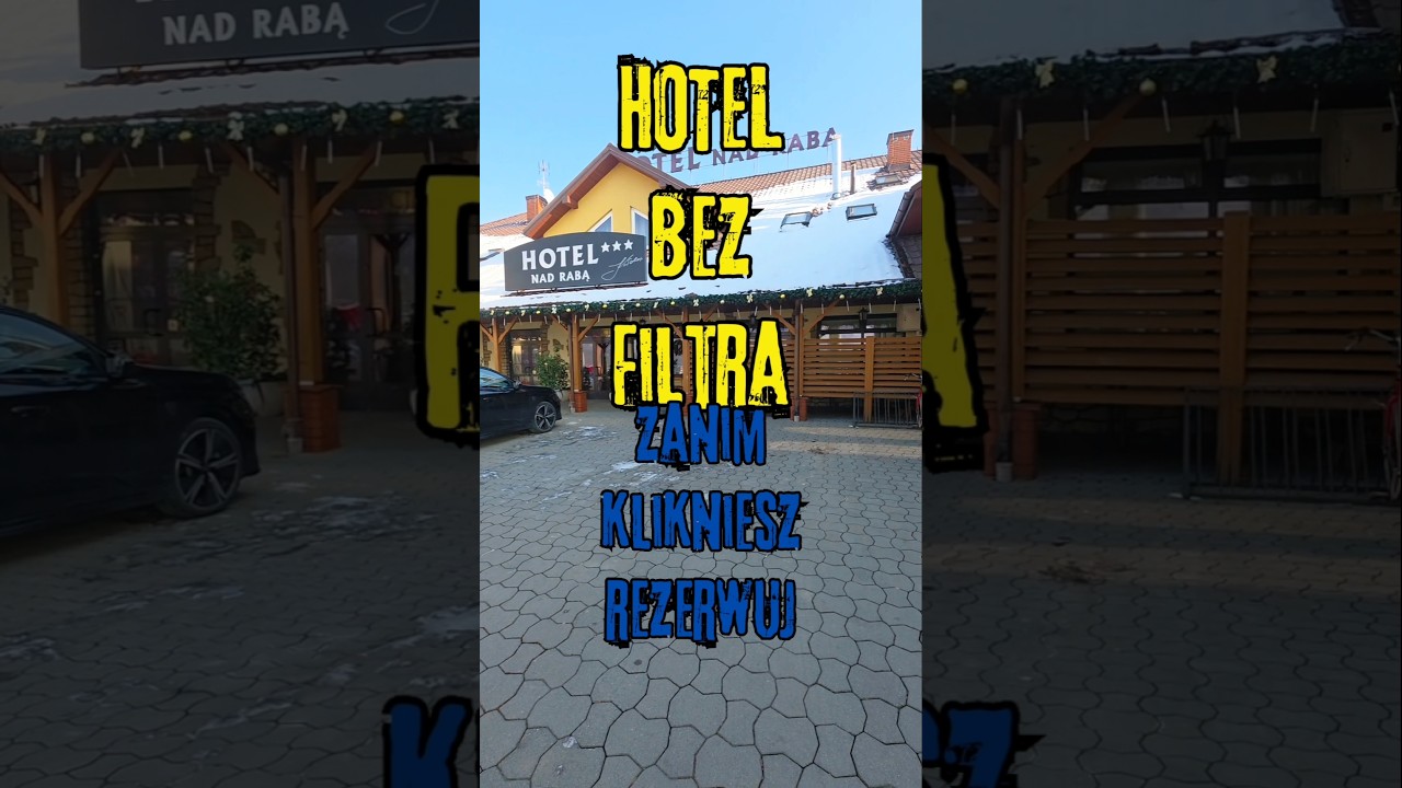 Do mnie totalnie zaskoczyło! 😲 Hotel bez filtra! #podr&oacute;że #bochnia #krak&oacute;w