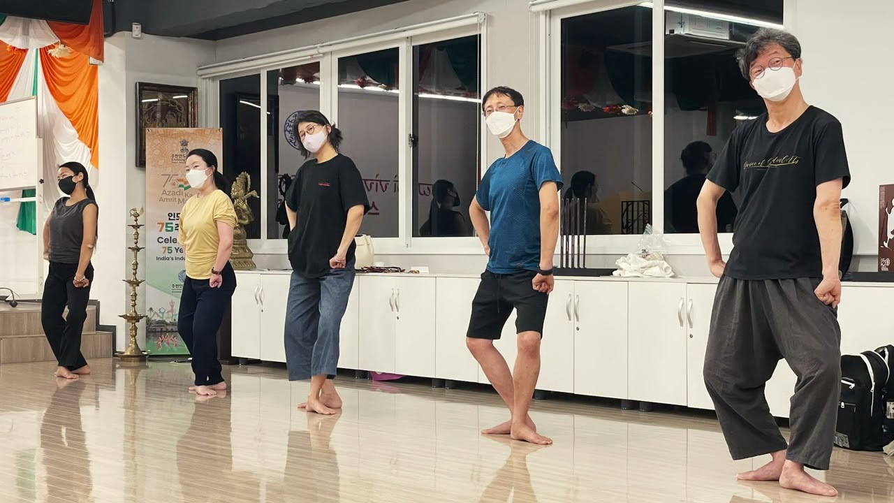 코로나 이후 첫 오디시춤 대면 수업 Odissi face-to-face in Korea!