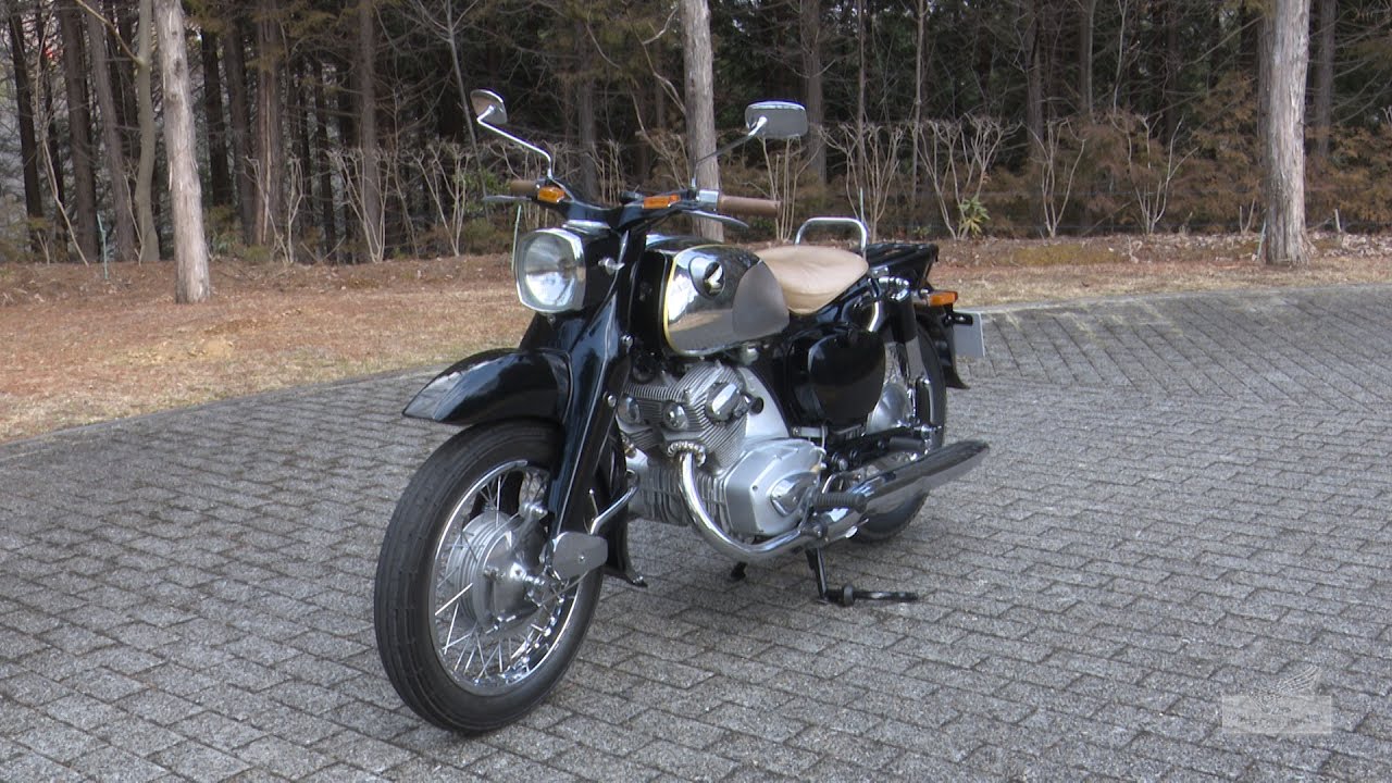Honda Collection Hall 収蔵車両走行ビデオ　Dream C70（1958年）