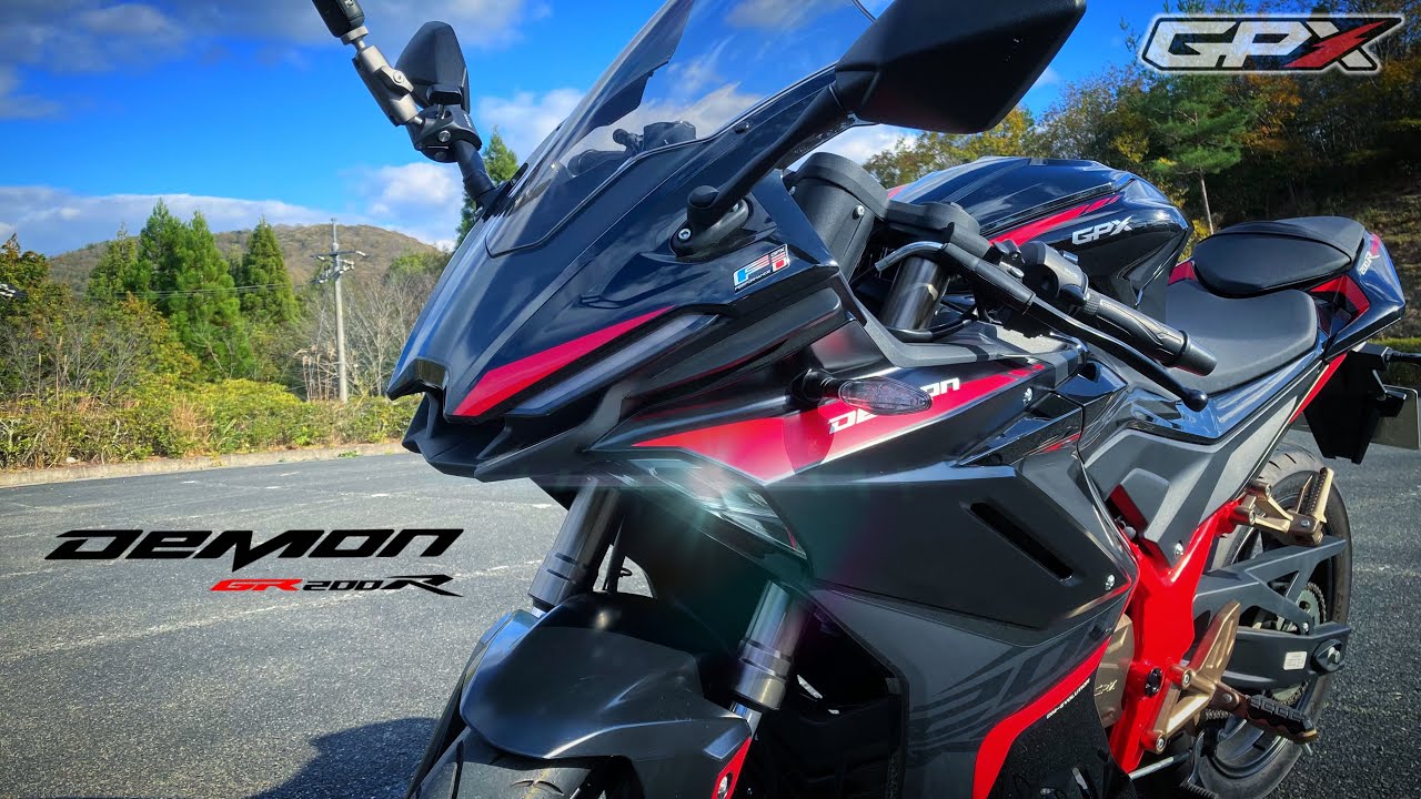 【GPX DEMON GR200R】最高にイカつい軽二輪と同じ時間を過ごしたら…ガチで欲しくなりました。