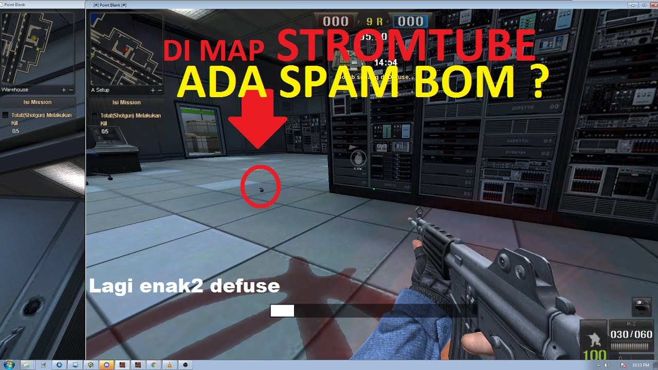 SPAM BOM SIDE A DI MAP STROMTUBE | bikin orang yg defuse bom kesel