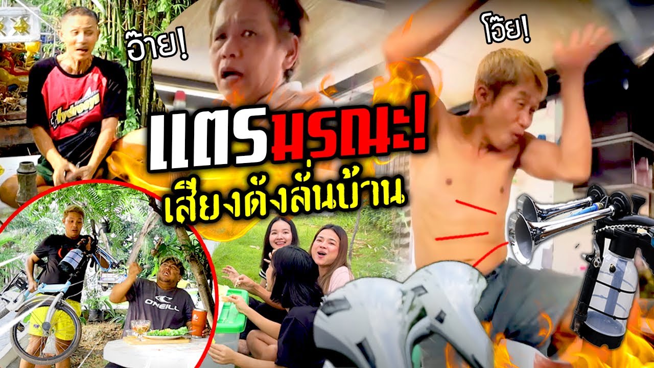 แตรมรณะ!!! ใครนั่งเผลอมีสะดุ้ง เสียงดั่งสนั่นลั่นบ้าน