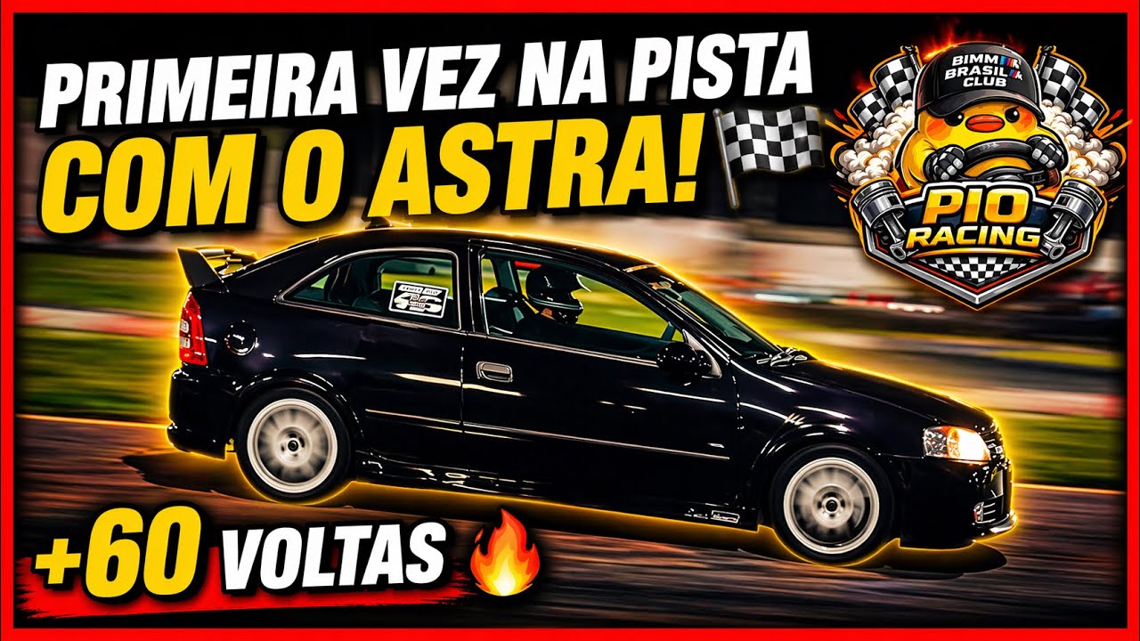 COLOQUEI MEU CARRO NA PISTA! 🏁 (HOT LAP)