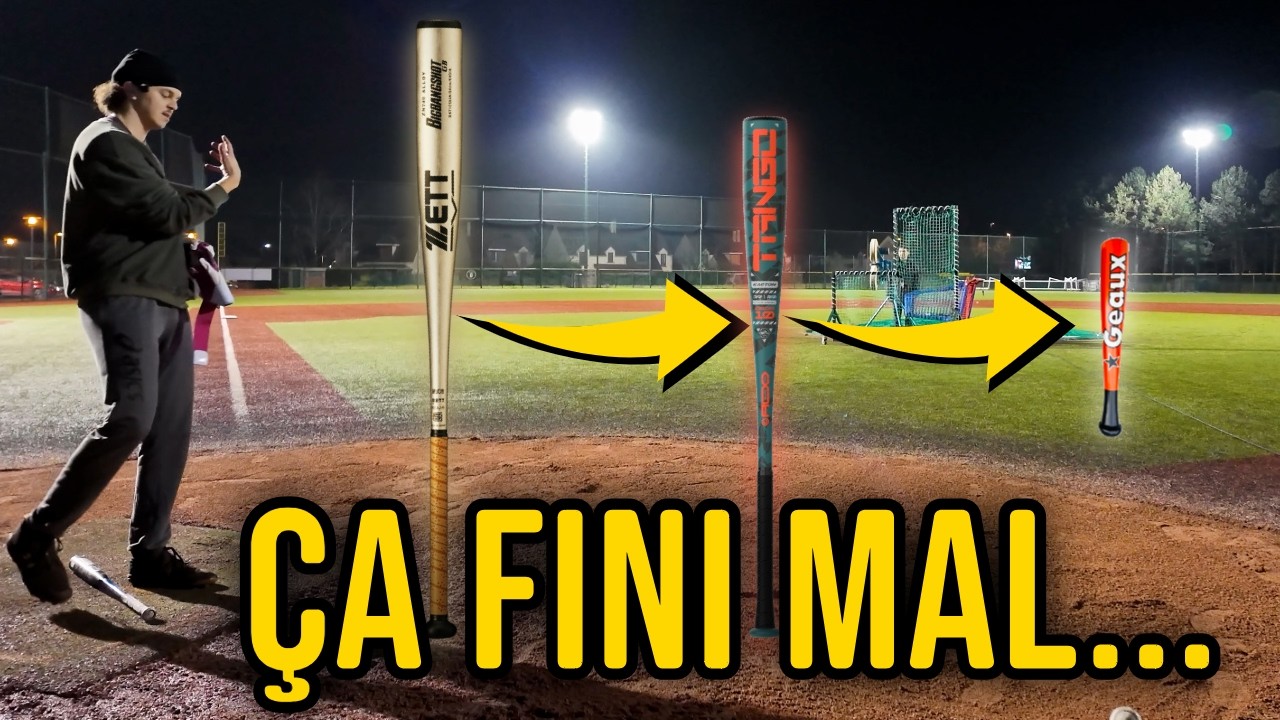 Chaque HIT rétrécit ma batte… je me blesse ⚾️😰