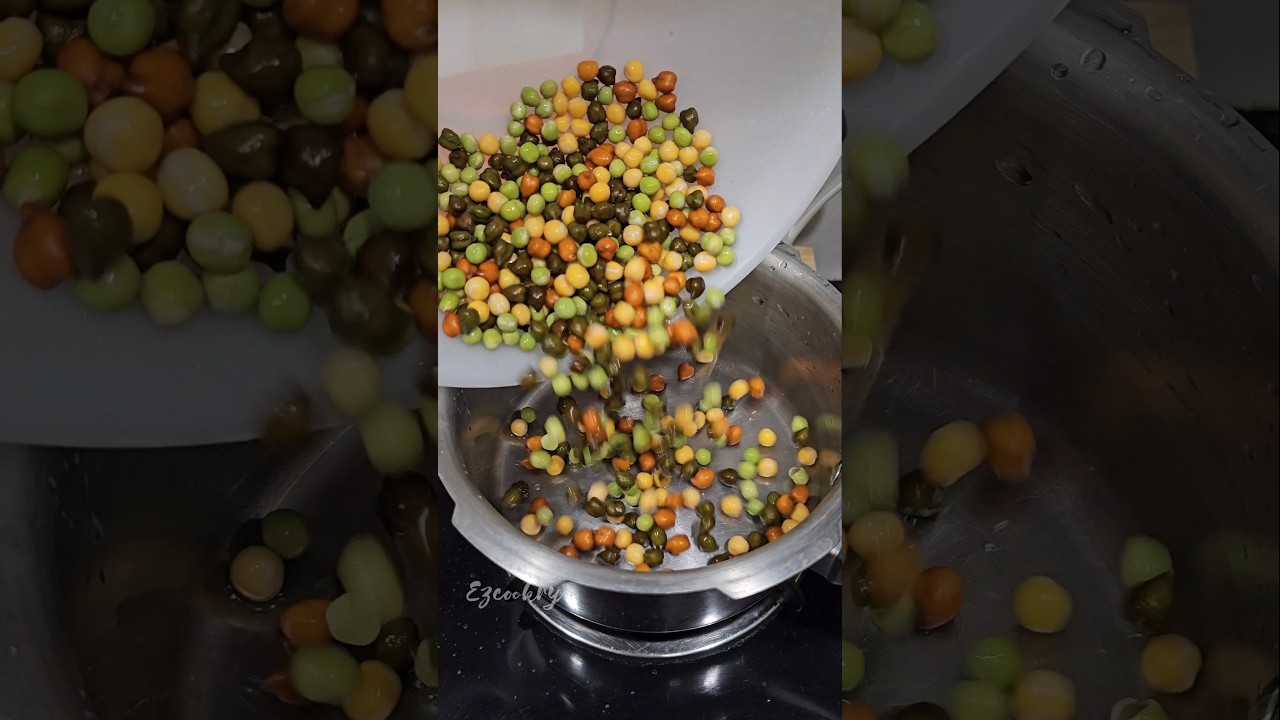 Colourful Pulses Coconut Curry😋🥘🫘 |Tasty & delicious curry recipe&hearts;️ | #shorts #youtubeshorts #curry
