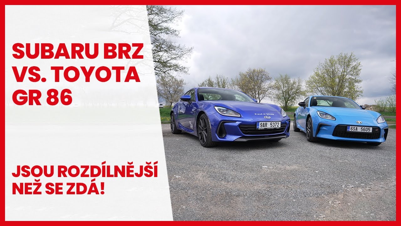 Subaru BRZ: Jak se li&scaron;&iacute; od Toyoty GR86? A proč jezd&iacute; tak skvěle?!
