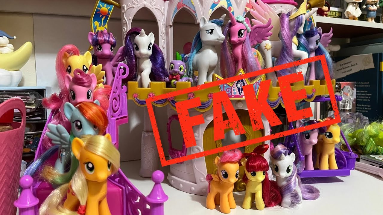 Unboxing a FAKE My Little Pony Wedding Castle! 🏰🦄 