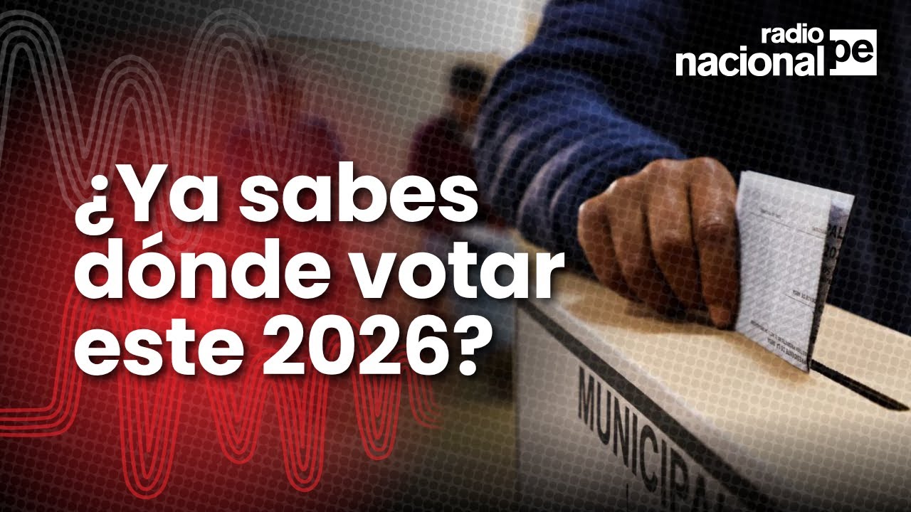Elecciones 2026: así podrás escoger tu lugar de votación en la plataforma de la ONPE