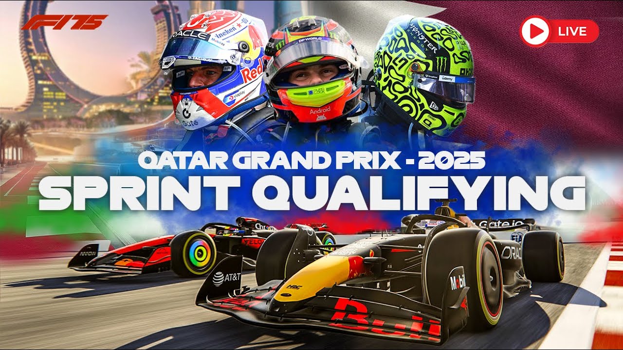 F1 LIVE SPRINT QUALIFYING - QATAR GP 2025 | Formula 1 Timing Commentary