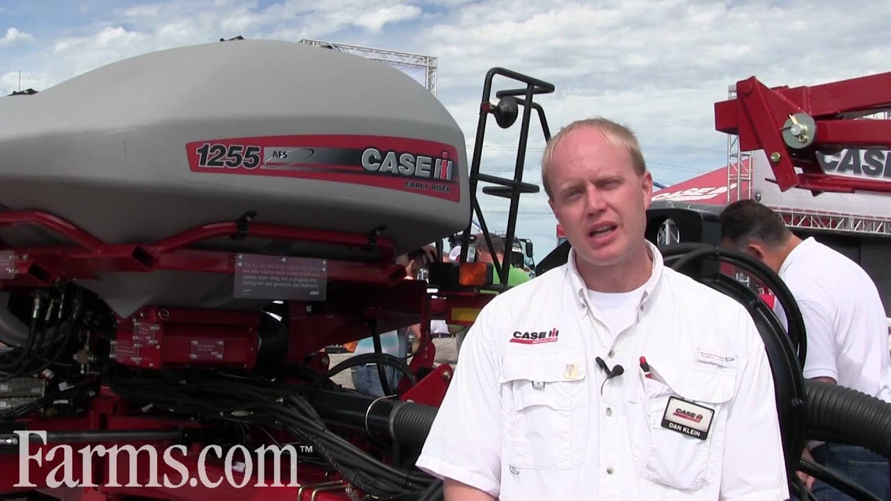 Case IH & Precision Planting Integrate Technologies on 1255 Early Riser Planter. Farm Progress Show