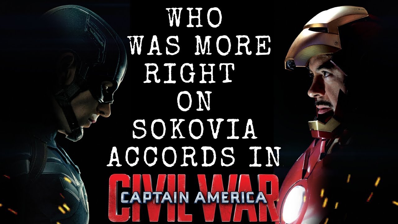 Captain America vs Iron man . Who was right in Sokovia Accords?