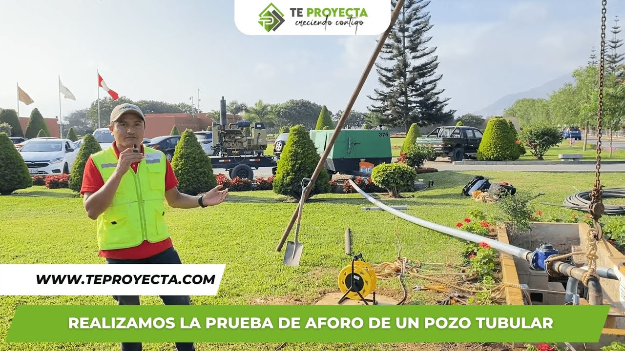 PRUEBA DE AFORO DE POZOS TUBULARES EN TRUJILLO LA LIBERTAD CHICLAYO LAMBAYEQUE PIURA TUMBES LIMA ICA