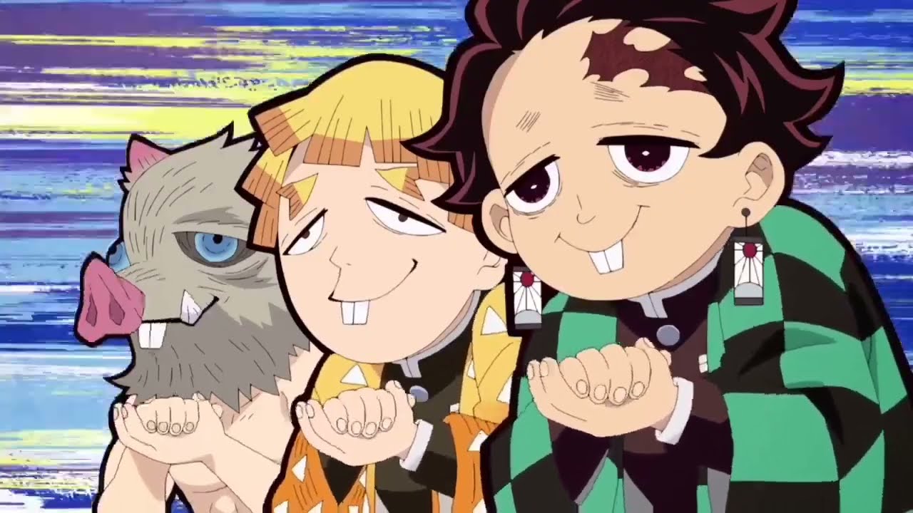 Uzui les dice a Tanjiro, Zenitsu y Inosuke que son basura mortal