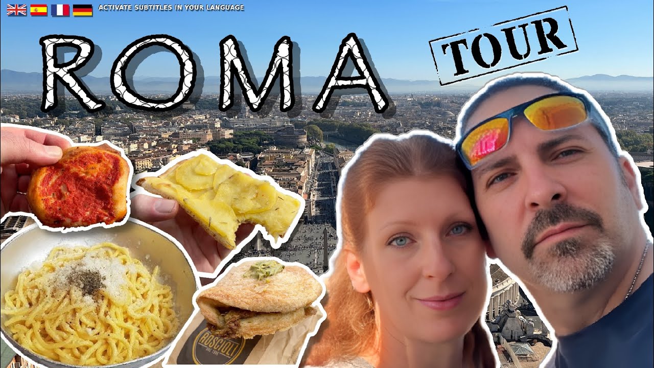 ROMA GUIDA COMPLETA 🇮🇹 Ep. 1/6 : Circo Massimo, Santa Maria in Trastevere, Carbonara ! ! !