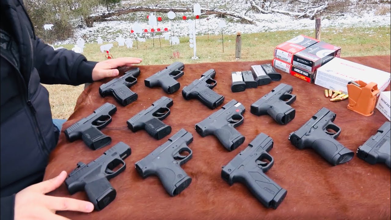 Hellcat, Sig SAS, Shield, Glock 43, Nano, R51 Pistolas de Bolsillo