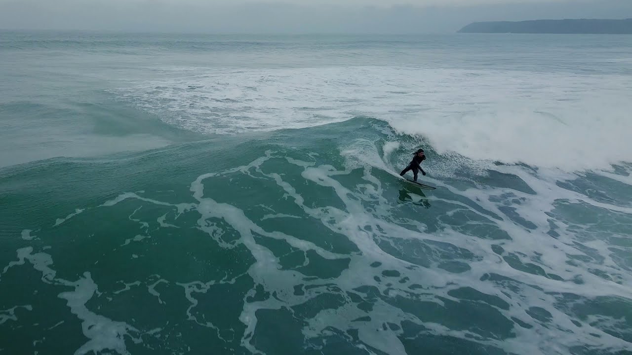 Surf Normandie Cotentin hiver 2021