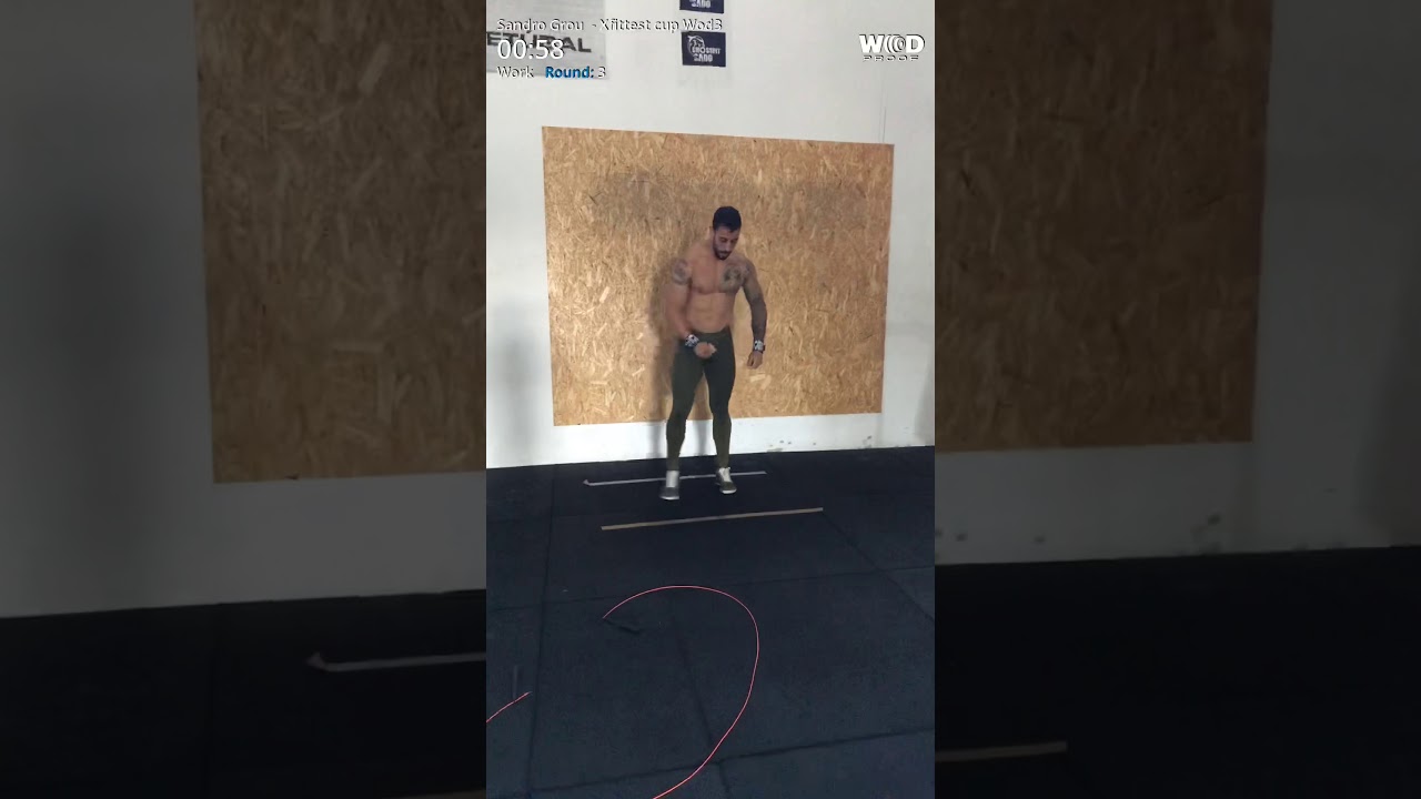 Sandro Grou Xfittest cup Wod3