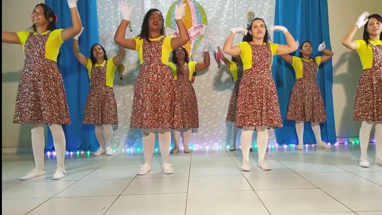 Tudo foi criado por Deus- Aline Barros (Coreografia)