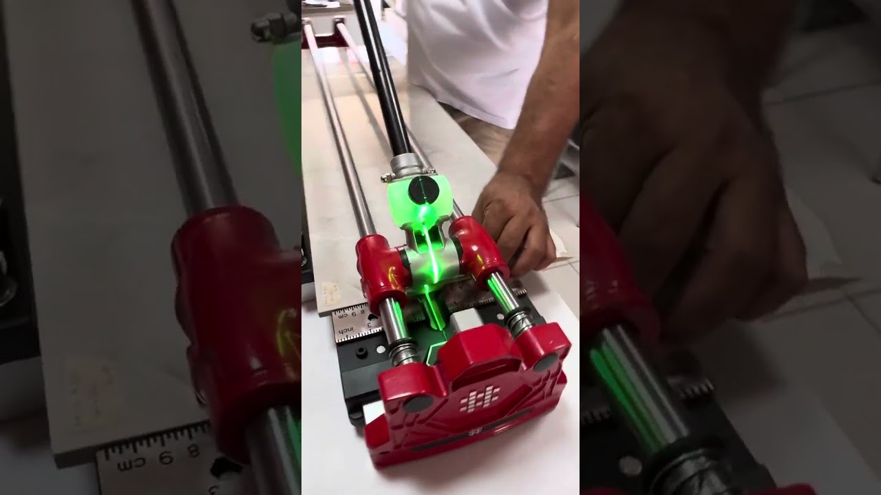 Fayans seramik kesme makinası lazerli shijing tool ikili kollu gönye gönye kaçmaz