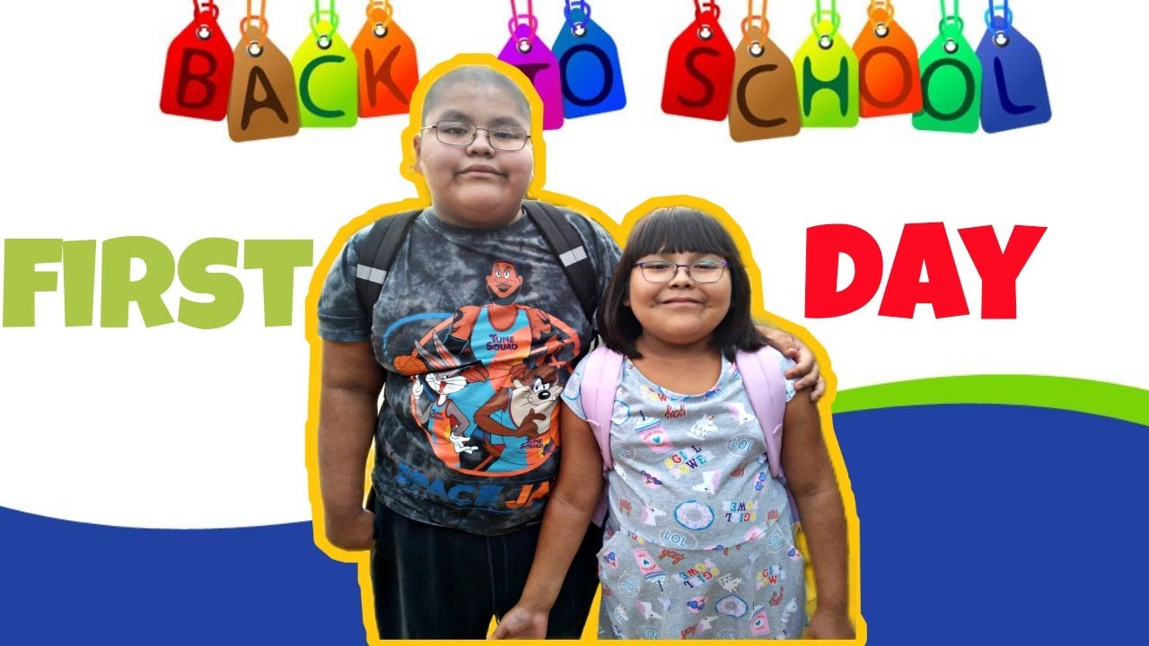 It's the first day of school!!!Yay!! ❤️😊