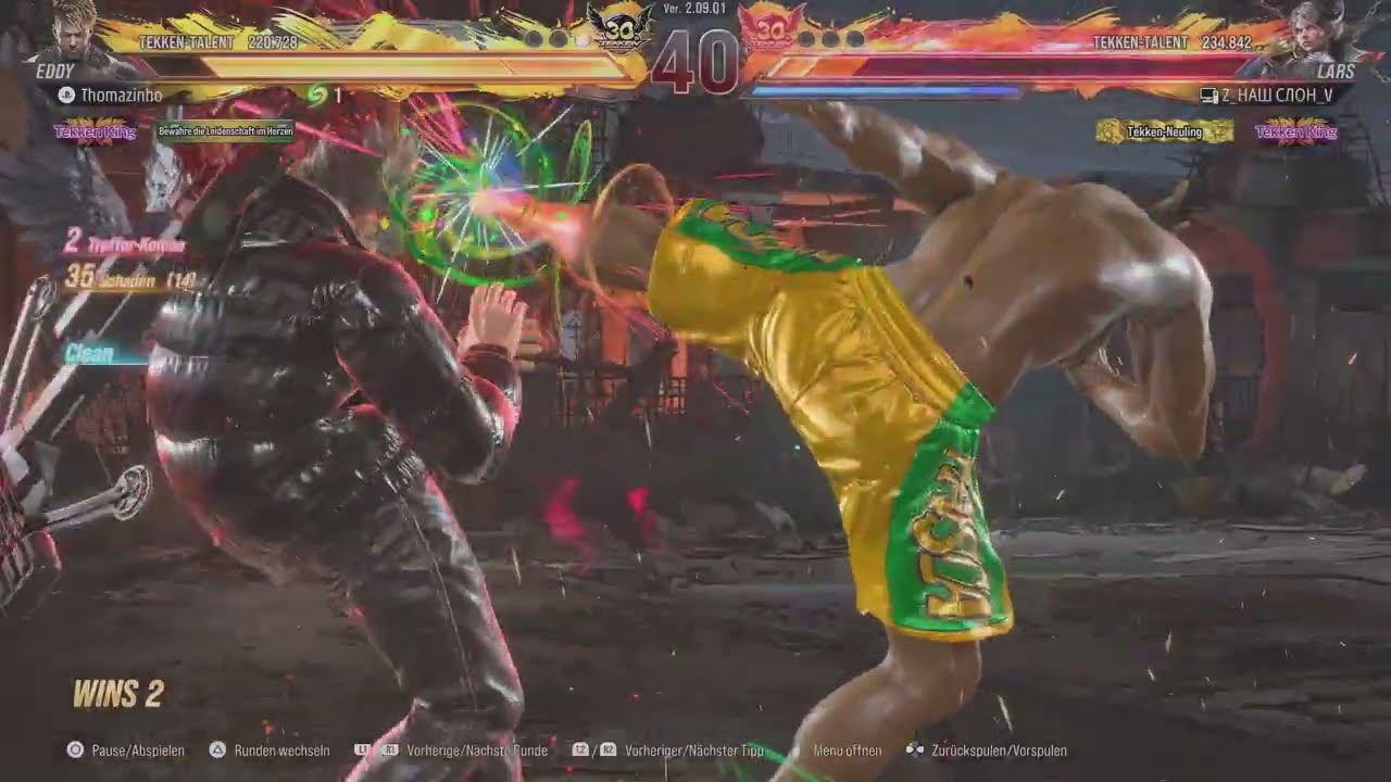 TEKKEN 8 | Eddy Gordo vs Lars (😂) 4K