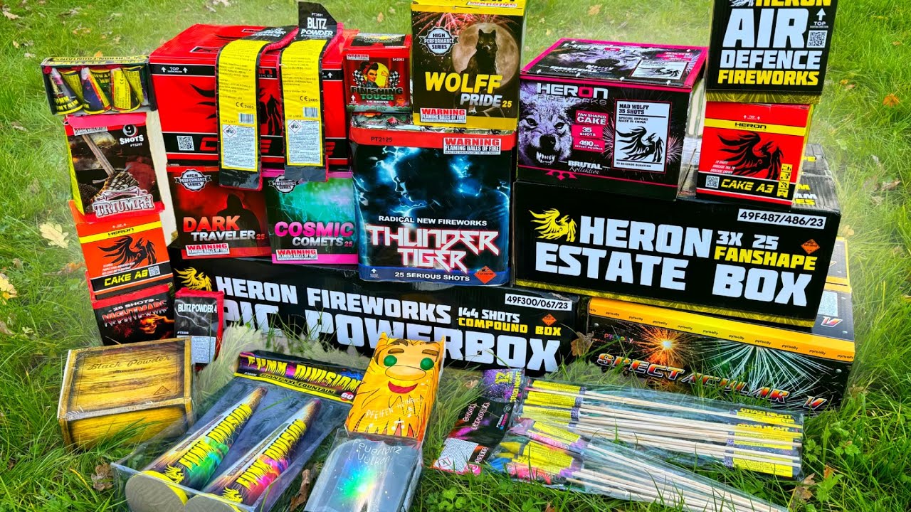 SUPER VEEL VUURWERK AFSTEKEN!