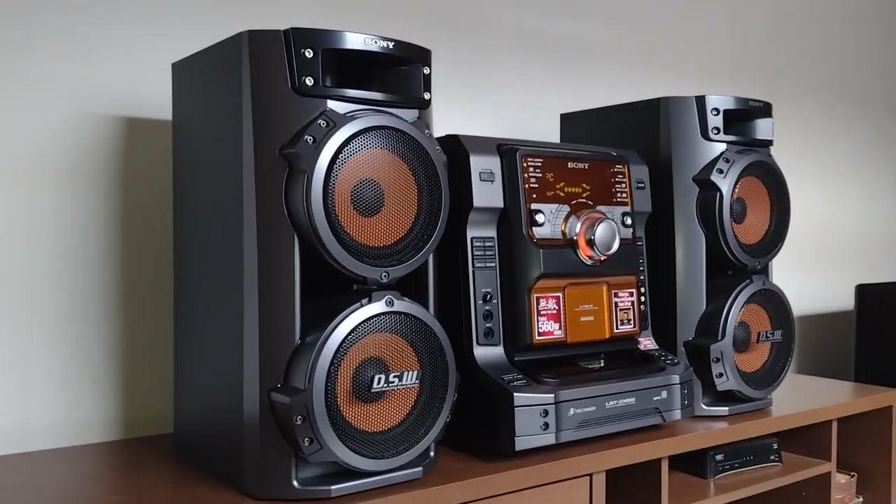 Som Sony LBT-ZX66i Bass music
