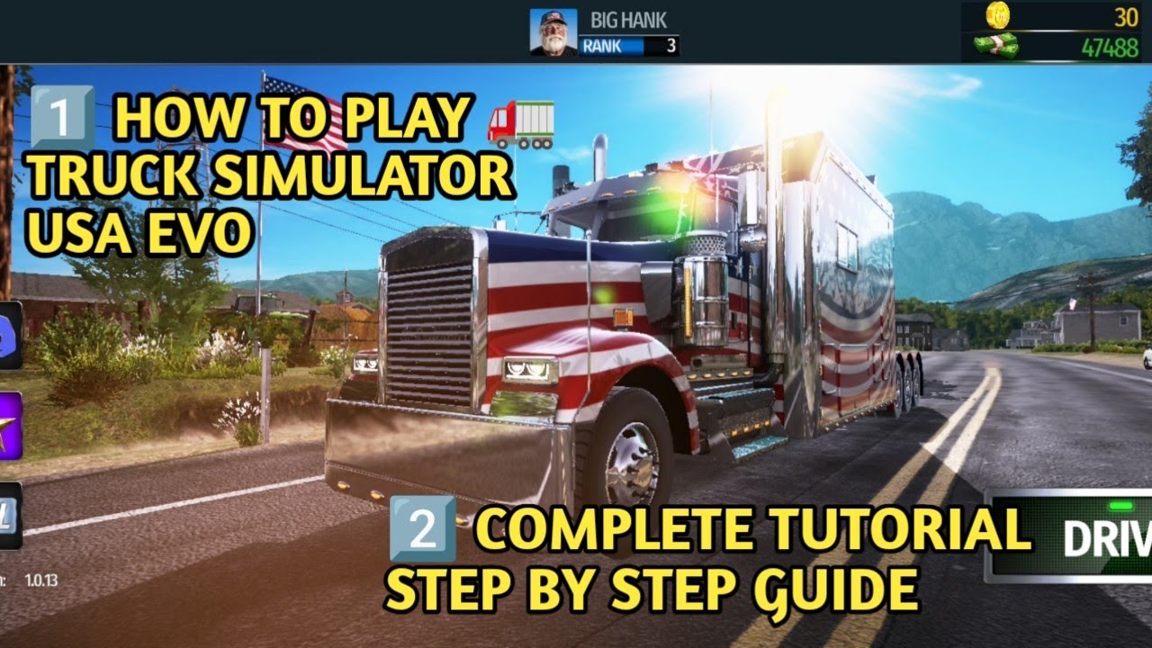 How to Play Truck Simulator Drive USA Evo | Complete Tutorial for Beginners (Android/iOS)