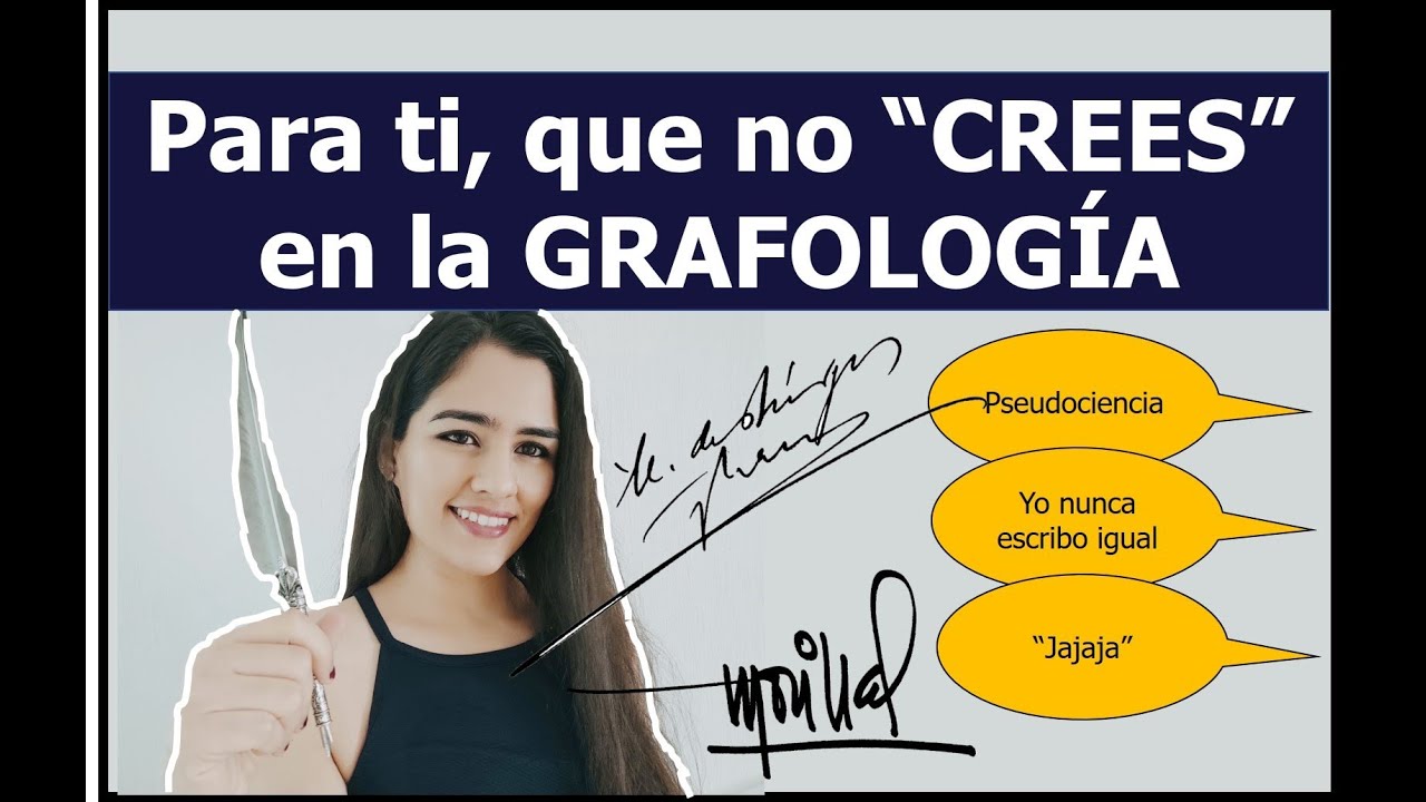 Lo que Debes Saber de GRAFOLOGÍA ✒️