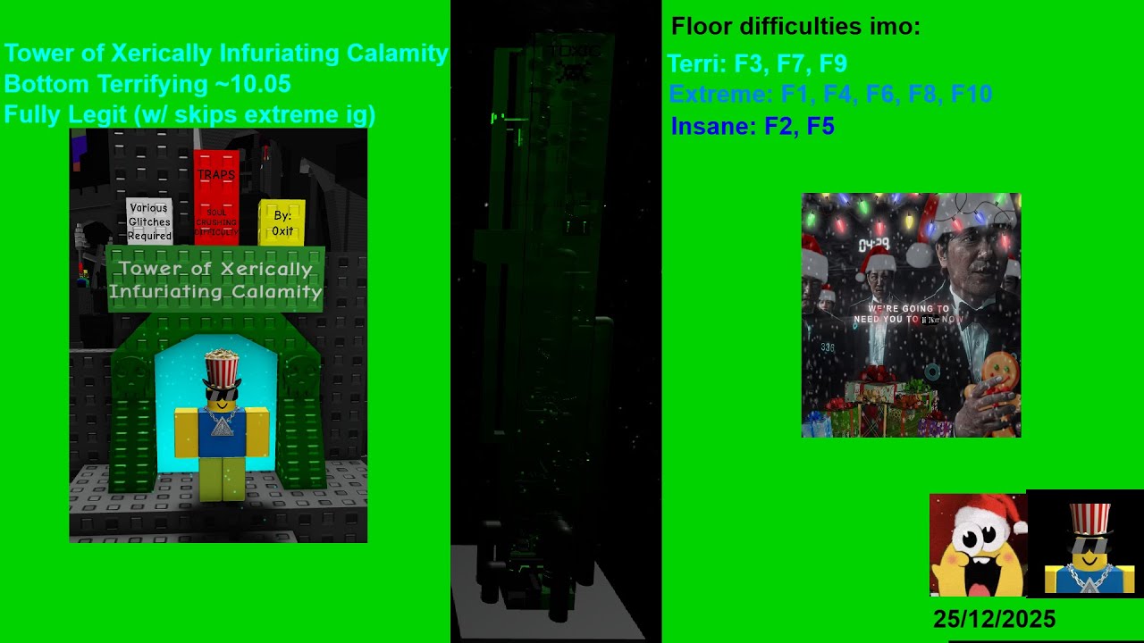 (NO SKIPS) Tower of Xerically Infuriating Calamity - TEA Completion