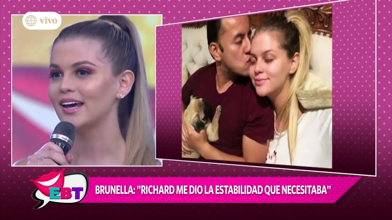 Brunella Horna fue sorprendida por Richard Acu&ntilde;a con impresionante arreglo floral