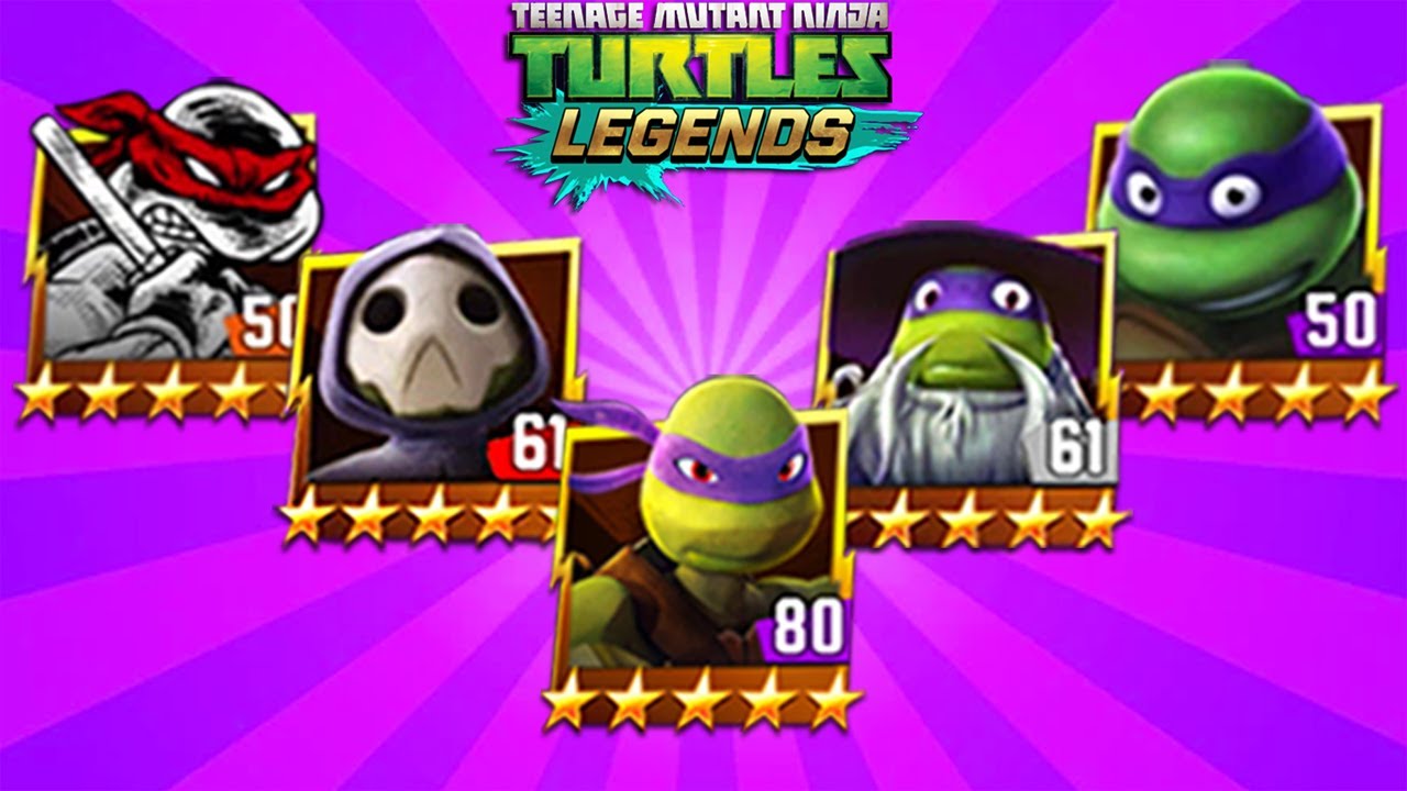 TMNT Legends Donnie's Team ( Larp,Nick,Original,Classic,Vision Quest)
