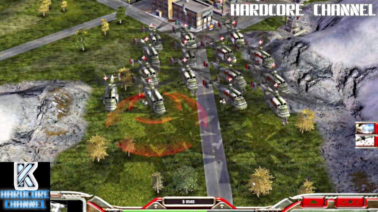 Command & Conquer Generals: Zero Hour - прохождение - Hardcore - Китай =4=