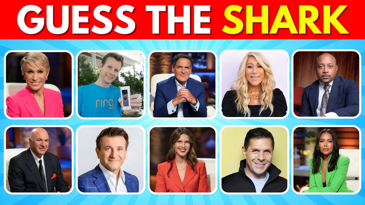 Guess the Sharks 🦈 | Shark Tank Quiz