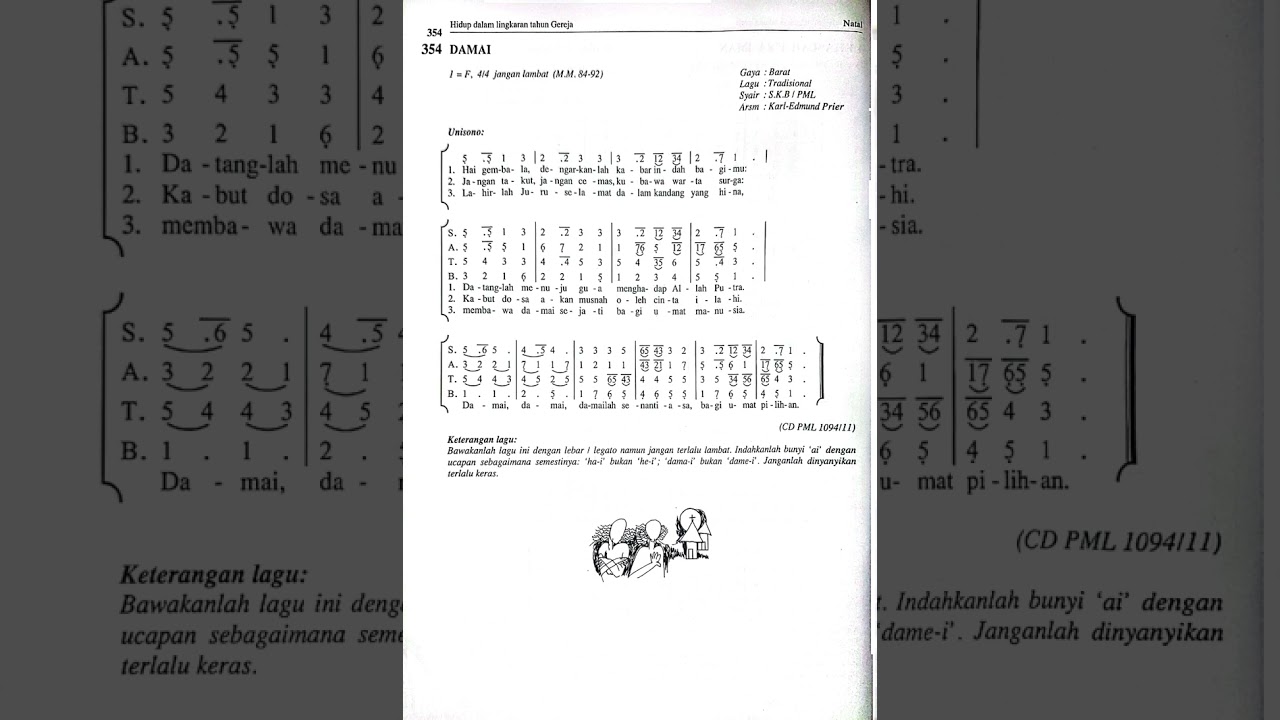 Damai - Lagu Masa Natal - Lagu Rohani Katolik - Koor Natal