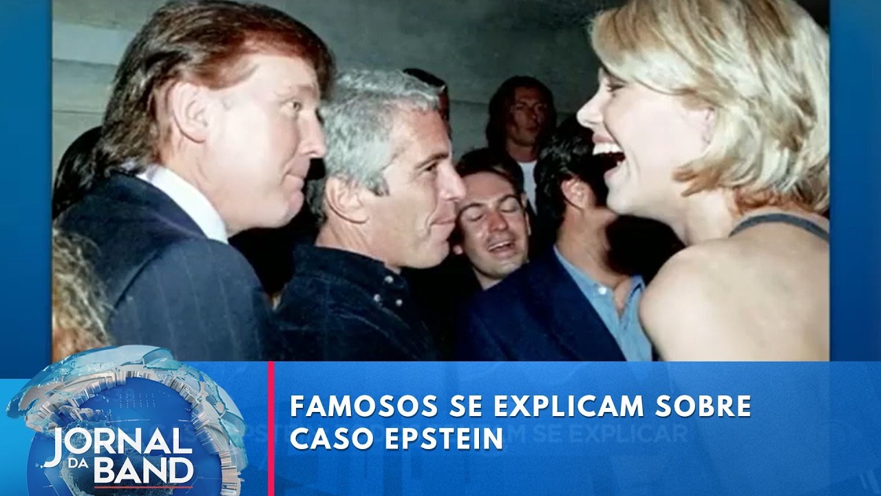 Caso Epstein: Pessoas envolvidas tentam se explicar | Jornal da Band