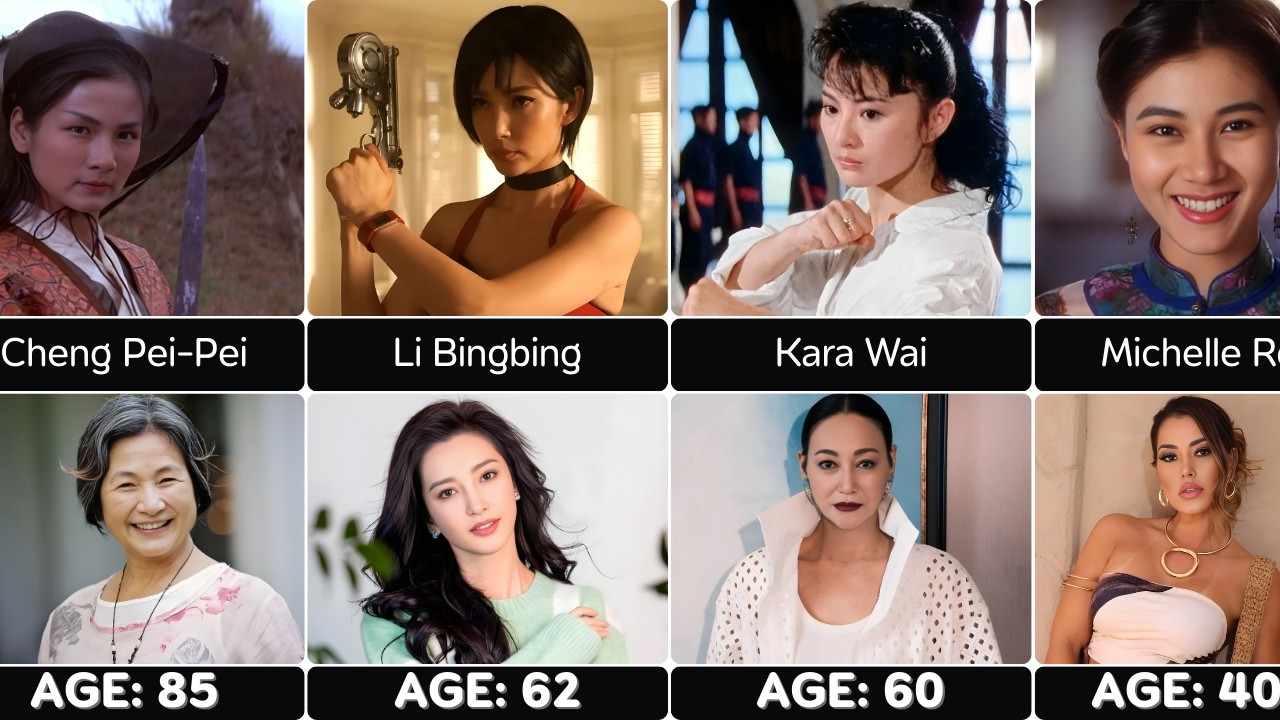 Look How These Martial Arts Actresses Changed! | Then vs Now