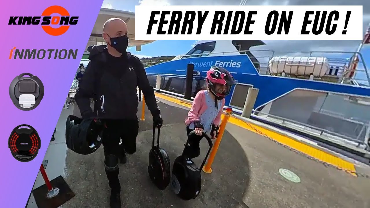 Ferry Ride with My Daughter on EUC | Derwent Ferries | Electric Unicycles