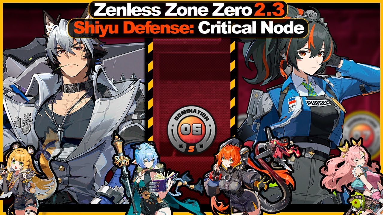 Shiyu Defense: Critical Node 5 M6 Komano W/ Lucia & M0 Zhu Yuan W/ Orpheus / ZZZ 2.3