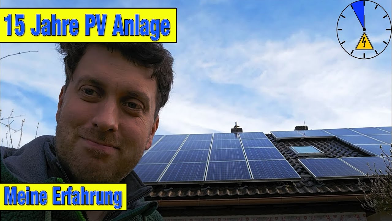 15 Jahre PV Anlage auf dem Dach Erfahrungen und Probleme