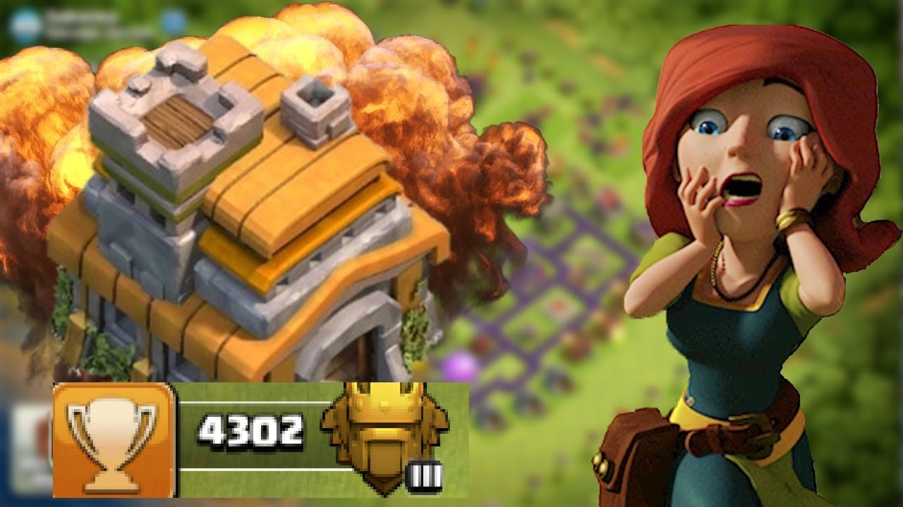 Th 7 and Th 8 in Titan League with low level troops Insane Video
