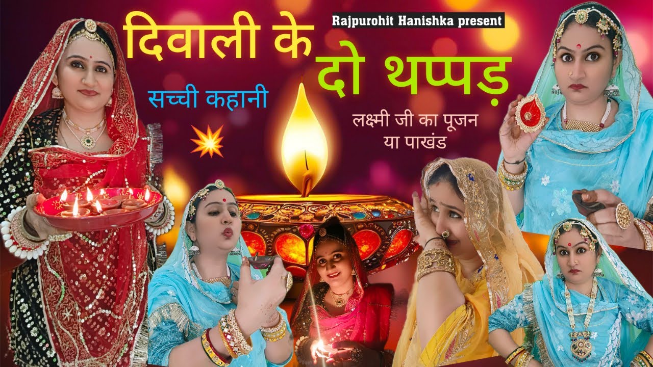 घर की लक्ष्मी का अपमान❌फिर क्यों करते हो लक्ष्मी पूजन का पाखंड💥diwali special video,marwadi,hanishka