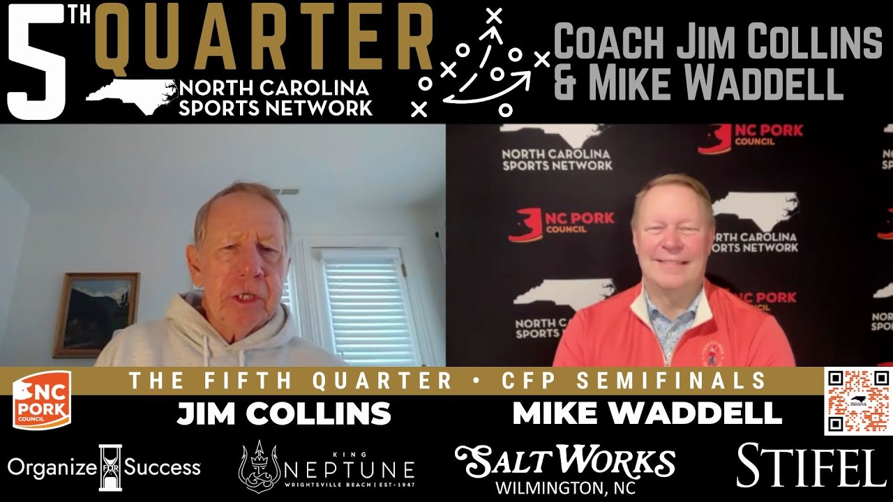 FIFTH QUARTER SHOW looks ahead to the #CFP Semis + Reviews the Staff Hires at UNC, ECU, App, & State