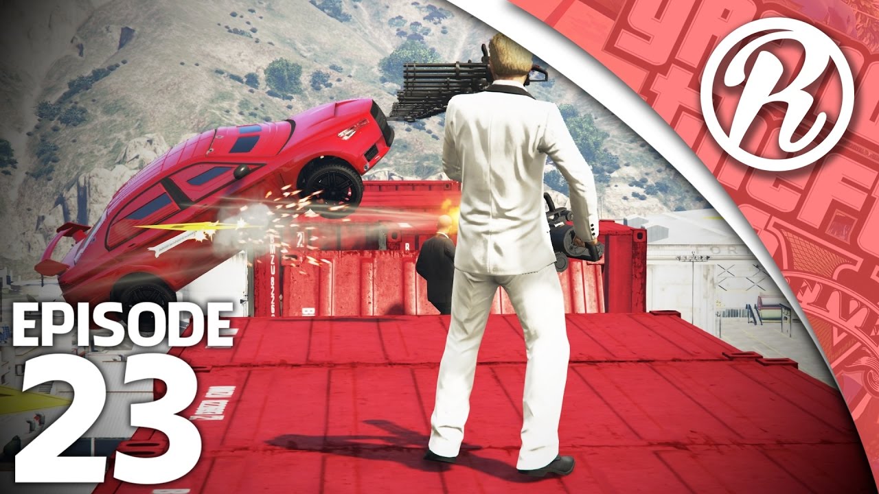 [GTA5] MINIGUN VS KURUMA'S - Royalistiq | Funnies & Fails #23
