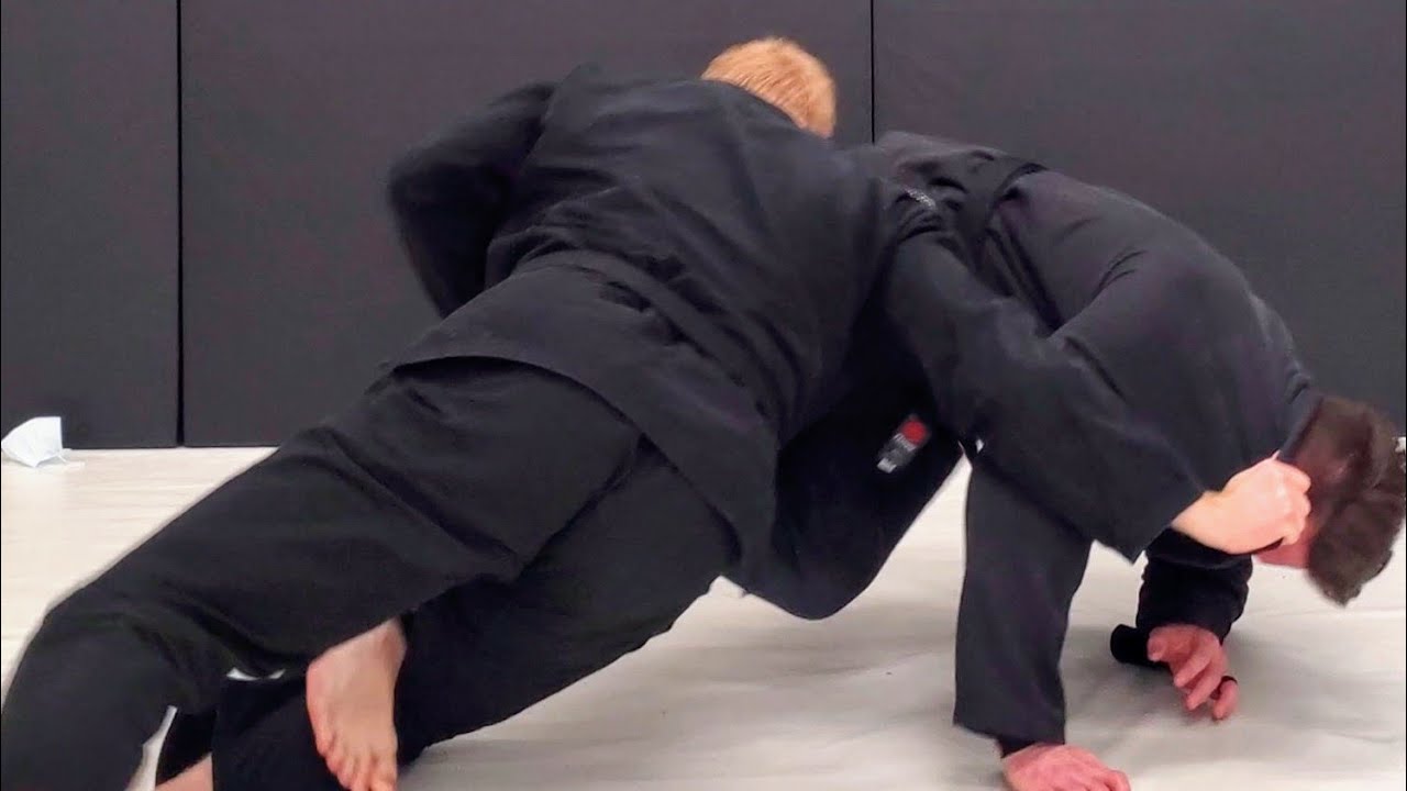 Cross Collar Drag Trip/Baseball Slide/Drop Seoi nage