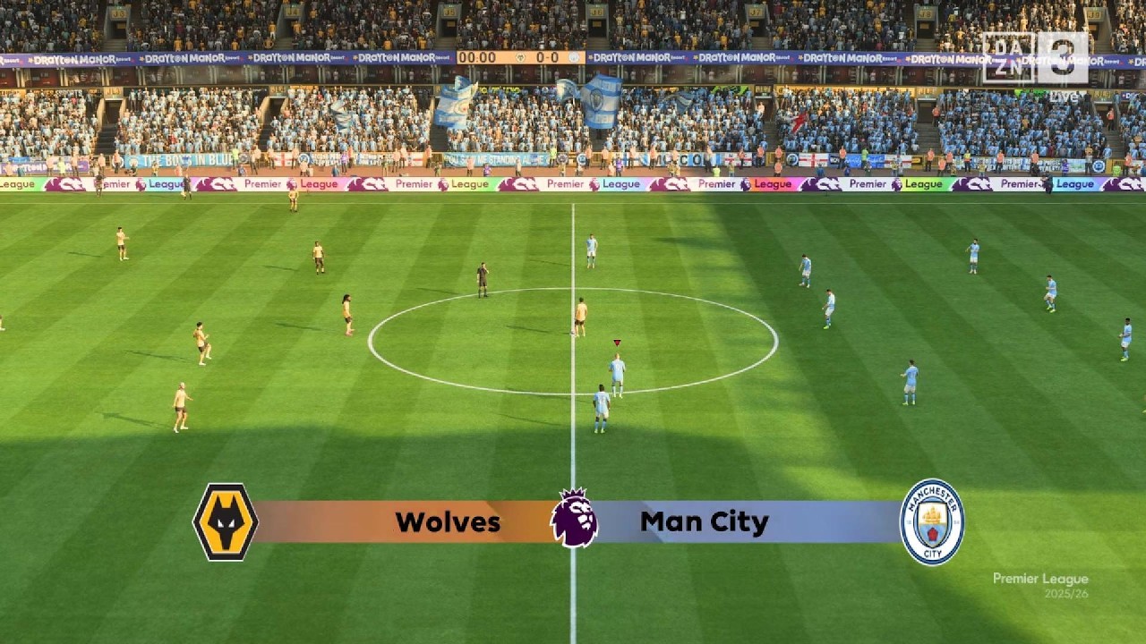 FC 26 | Wolves vs Manchester City | Premier League 25/26 Full Match Gameplay | Realistic 4K 60FPS