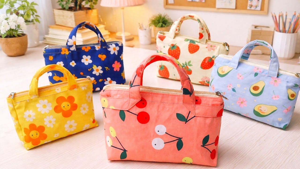 Cute DIY Lunch Box Bag | Easy Sewing Project for Beginners
