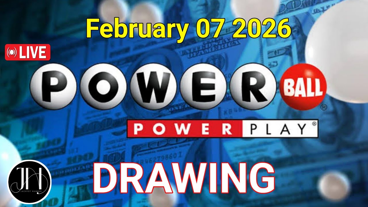 Powerball drawing live Results 07 February 2026 | powerball drawing live today